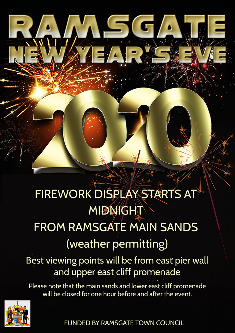 New Year Fireworks! Visit Ramsgate