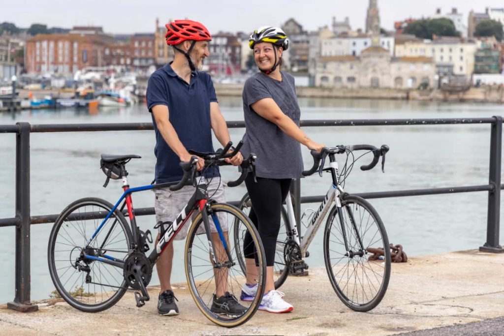 Ramsgate Harbour cycling