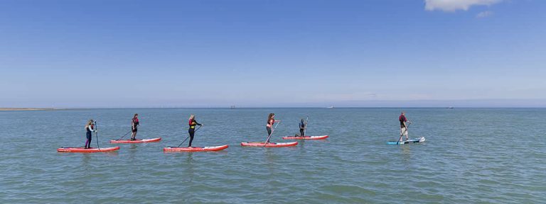 Paddleboarding comes to Ramsgate Main Sands